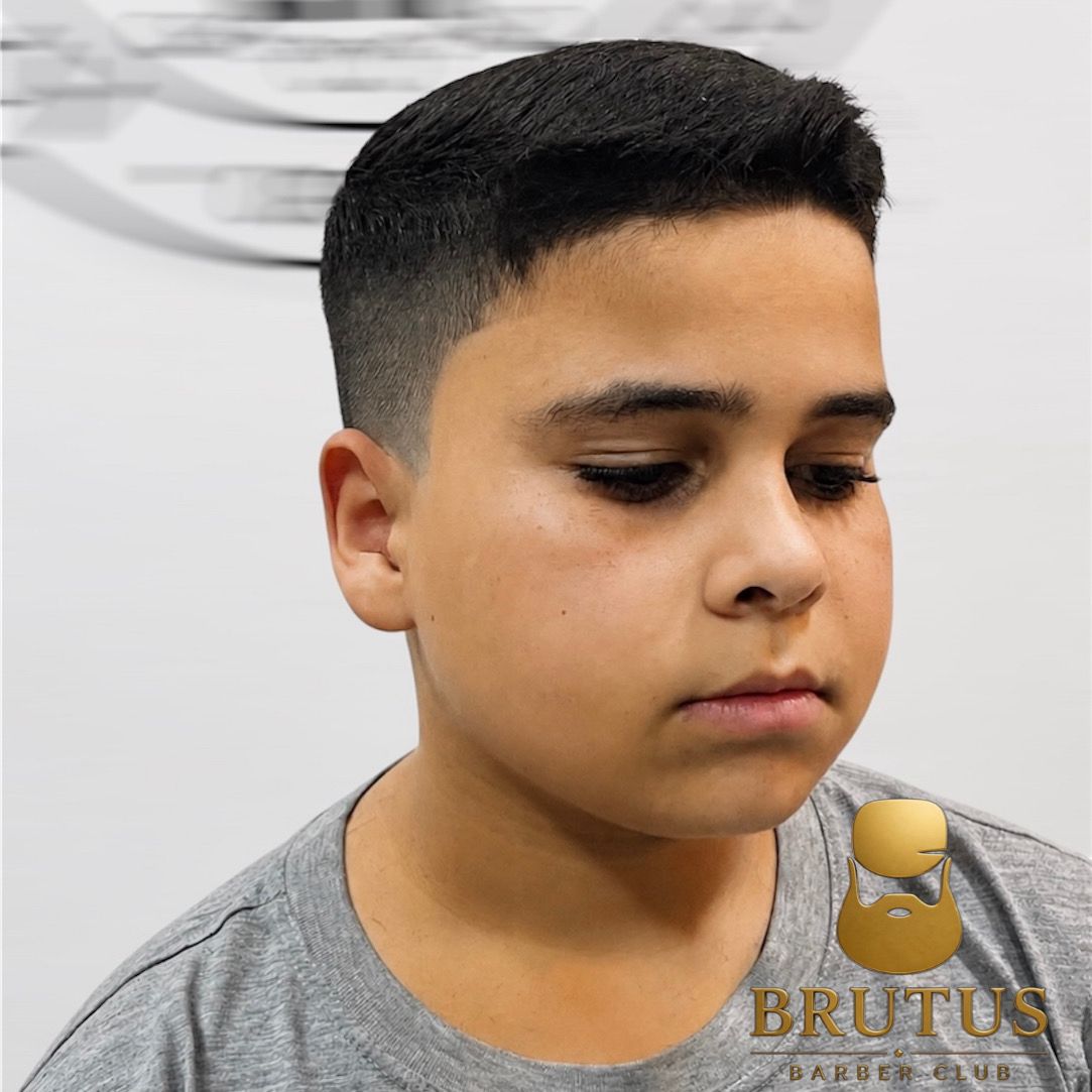 Corte degradê infantil